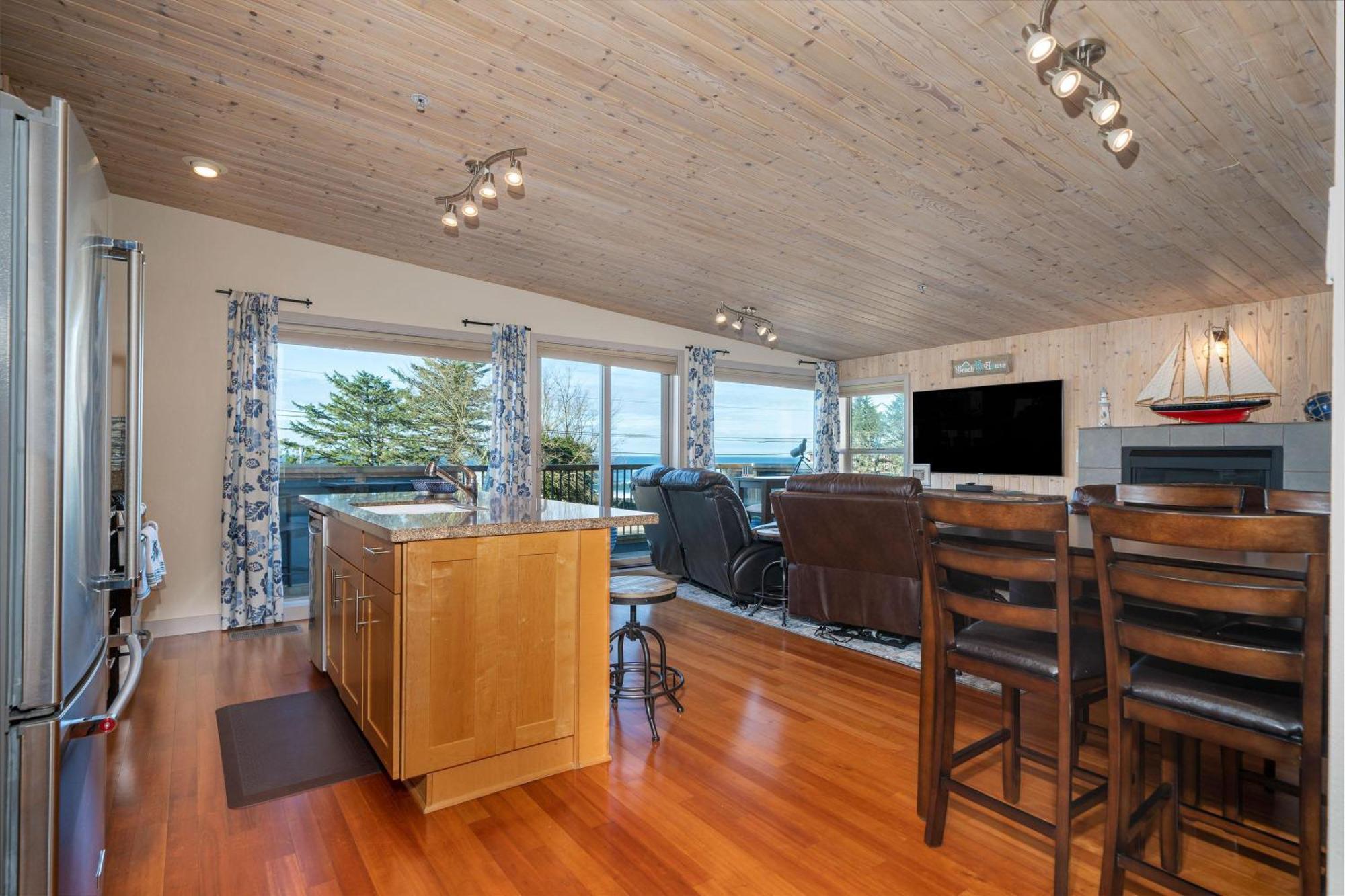 Villa Tranquility Cove à Depoe Bay Extérieur photo